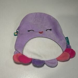 Squishmallows Little Purse Little Octopus Purple 8"